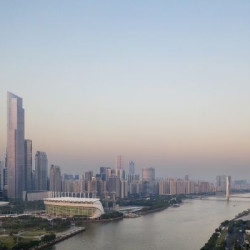 广州瑰丽府邸 一居室套房[天际城市景观]1晚