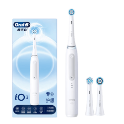 Oral-B 智净磁波刷 电动牙刷  极致白 2支刷头