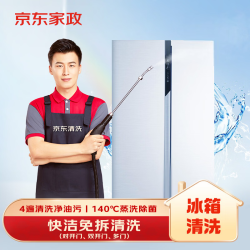 京东 家政清洗 冰箱(对开双开多门)清洗 家电清洗上门服务清洁保养
