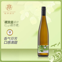 龙亭酒庄 自然之饮黑中白 干白葡萄酒 750ml 出口同款 聚会送礼