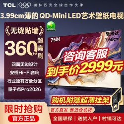 TCL 电视 75英寸T6M 到手价2999元