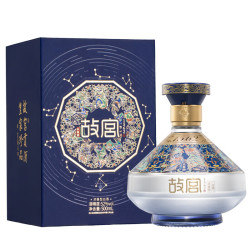 故宫博物院 故宫  1562品鉴酒 浓香型白酒 非遗酿造技艺 收藏送礼自饮 52度 500mL 1瓶 单瓶