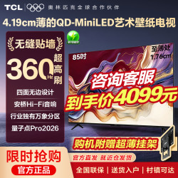 TCL 电视 85英寸T6M 到手价4099元