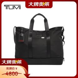 TUMI Alpha 3 男士托特包旅行出游 手提沙滩包 02203152-D3 黑色 大号