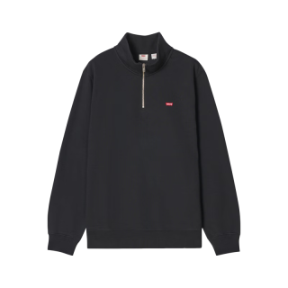 Levi's 李维斯 加绒立领LOGO卫衣 黑色 XL