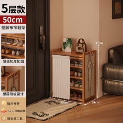 永爵 鞋架多层家用小窄门口入户门出租房用2026新款防尘简易鞋柜置物架