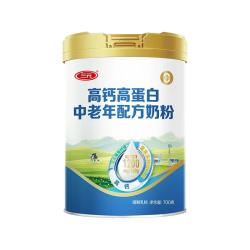 三元 高钙高蛋白中老年配方奶粉罐装 700克*1罐