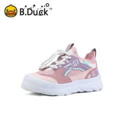 B.Duck 童鞋 男女童运动鞋 网面透气百搭中大童休闲跑步鞋