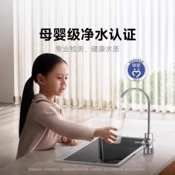 米家 小米米家N1净水器800G家用直饮厨下式RO反渗透自来水过滤纯净饮/