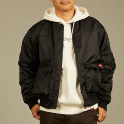 Dickies 秋冬宽松休闲棒球服工装风新复古回潮外套 男女同款 DK012612 黑色 M
