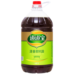 道道全 清香菜籽油食用油物理压榨非转基因纯正食用油家用桶装