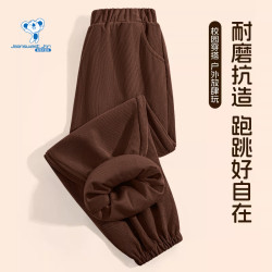 真维斯 儿童纯棉束脚运动长裤