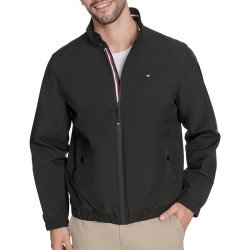 TOMMY HILFIGER 汤米希尔费格男款休闲春季立领时尚新款外套微弹力