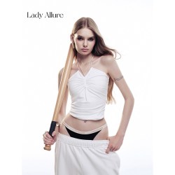 LADYALLURE LAGirls*Luce Pink*｜性感简约字母边运动穿搭纯欲高级低腰女内裤
