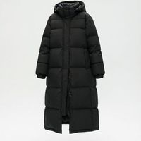 雪中飞 90绒长款过膝 高充绒量199g羽绒服