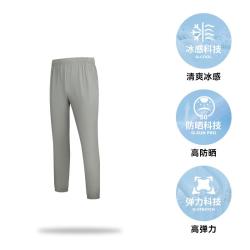 乔丹 运动裤男士凉感透气运动休闲跑步裤收口梭织长裤防晒UPF50+