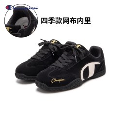 Champion 冠军男女童26春夏新款潮流透气网面薄底赛车鞋板鞋跑鞋