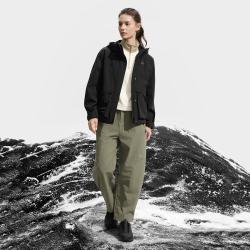 FILA 女装运动外套女士户外简约连帽三合一宽松上衣两件套