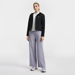 FILA 女装女式运动外套女士简约舒适柔软百搭高弹基础健身针织连帽上衣