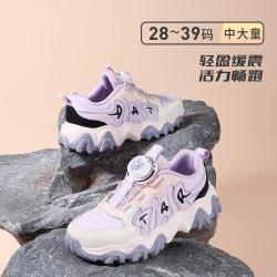 泰兰尼斯 26秋季新款儿童运动鞋男童厚底缓震舒适校园鞋女童百搭跑步童鞋