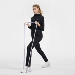 FILA 女式运动外套女士健身简约日常百搭修身针织连帽上衣