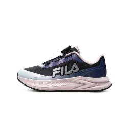 FILA 女童跑鞋旋钮扣运动舒适轻便酷炫时尚百搭中大童跑鞋