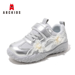 ABCKIDS ABC KIDS 女童纯色花朵运动鞋 2026新款