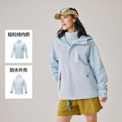 斯凯奇 可拆卸 冲锋衣