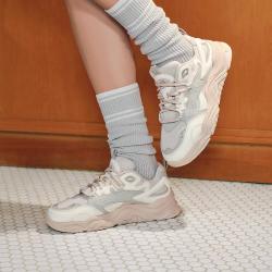 FILA 山丘鞋女款低帮厚底老爹鞋