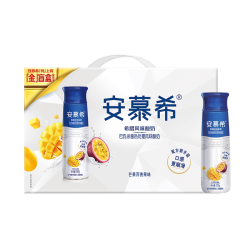 安慕希 5月伊利安慕希官方旗舰店芒果百香果酸奶整箱230g*10