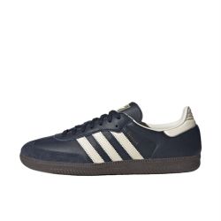 adidas 「T头鞋」adidas/阿迪达斯 三叶草SAMBA OG藏青板鞋德训鞋ID2056