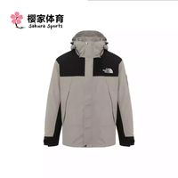 百亿补贴：北面 正品刺绣logo带肩章拼色冲锋衣NJ3BR08L