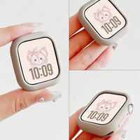 捷威丘 适用applewatch12保护壳S11苹果S12手表iwatch12保护套10硅胶