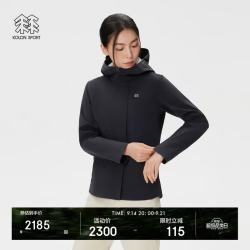 KOLON SPORT 户外软壳衣 女透湿防水防风3L TECHSHELL软壳夹克
