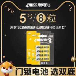 双鹿 LR6/AA 5号碱性电池 1.5V 2950mAh