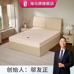 海马牌 OUR床垫 软硬两面 减压舒睡  家用床垫（布色随机）