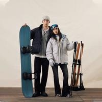Levi's 李维斯秋冬情侣美式休闲都市通勤简约立领羽绒服