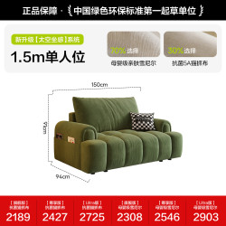 狄普 泡芙沙发床小户型客厅沙发可折叠式一体两用2026新款多功能床