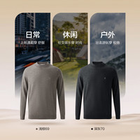 海澜之家 洛德利格联名羊毛衫男26新款老钱风纯羊毛毛衣