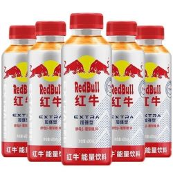 红牛 能量饮料400ml*15瓶装一整箱瓶装维生素运动饮料特价批发