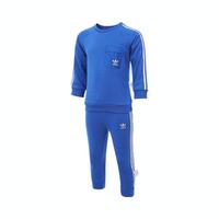 adidas 三叶草 运动休闲时尚日常 男中小童儿童套服