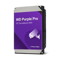 西部数据 西数 26TB WD 紫色专业监控内置硬盘 - SATA 6 Gb/s,512 MB 缓存,3.5 英寸 - WD260PURP 紫色 26TB