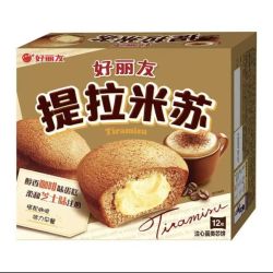 好丽友 多口味选择 提拉米苏 12枚 276g 好吃不腻