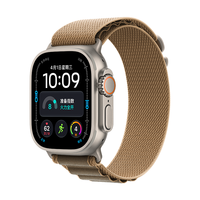 Apple Watch Ultra 4 eSIM版 原色钛金属 沙漠色高山回环L 智能手表