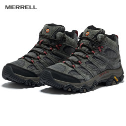 MERRELL 运动户外徒步鞋男鞋女鞋MOAB3 GTX高帮防水秋冬保暖V底防滑登山鞋 J035785深灰（男款） 46