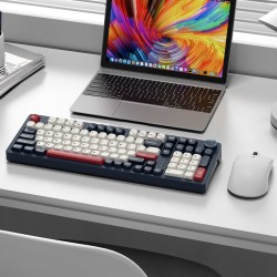 SKN 青龙客制化机械键盘鼠标套装无线三模gasket电竞游戏办公RGB