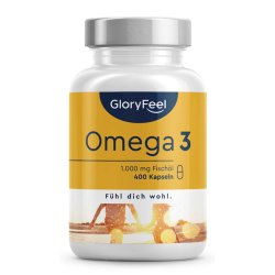 GloryFeel 德国Omega3深海鱼油胶囊400粒
