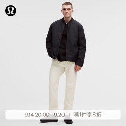 lululemon 丨EasyFive™ 男士五袋款经典剪裁直筒长裤 32L LM5BI3S 浅象牙白