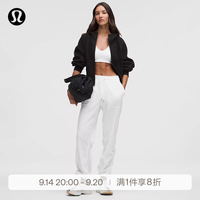 lululemon 丨Dance Studio 女士中腰长裤*常规版型 拒水 LW5GSQS 白色