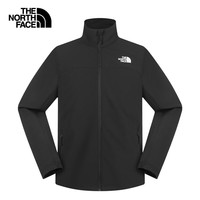 北面 防风软壳男SANGRO休闲防泼溅立领轻便保暖外套26春夏新品|8G72 JK3/宇宙黑 M/170
